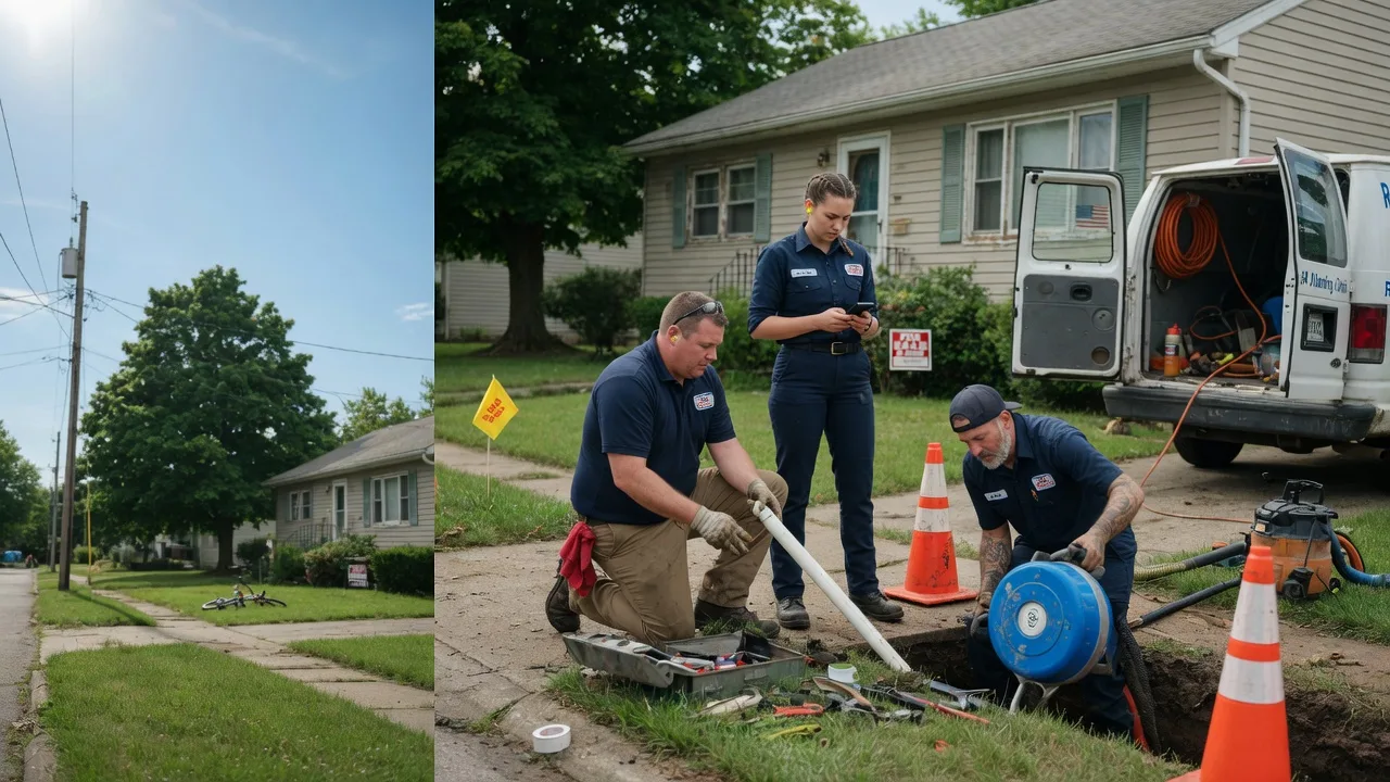 Sewer Line Repair in Dallas City, IL near me